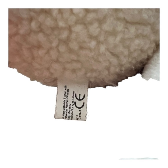 Serta Mattress 80th Anniversary Sheep Plush Advertising Cream 7” stuffed animal - Picture 4 of 5